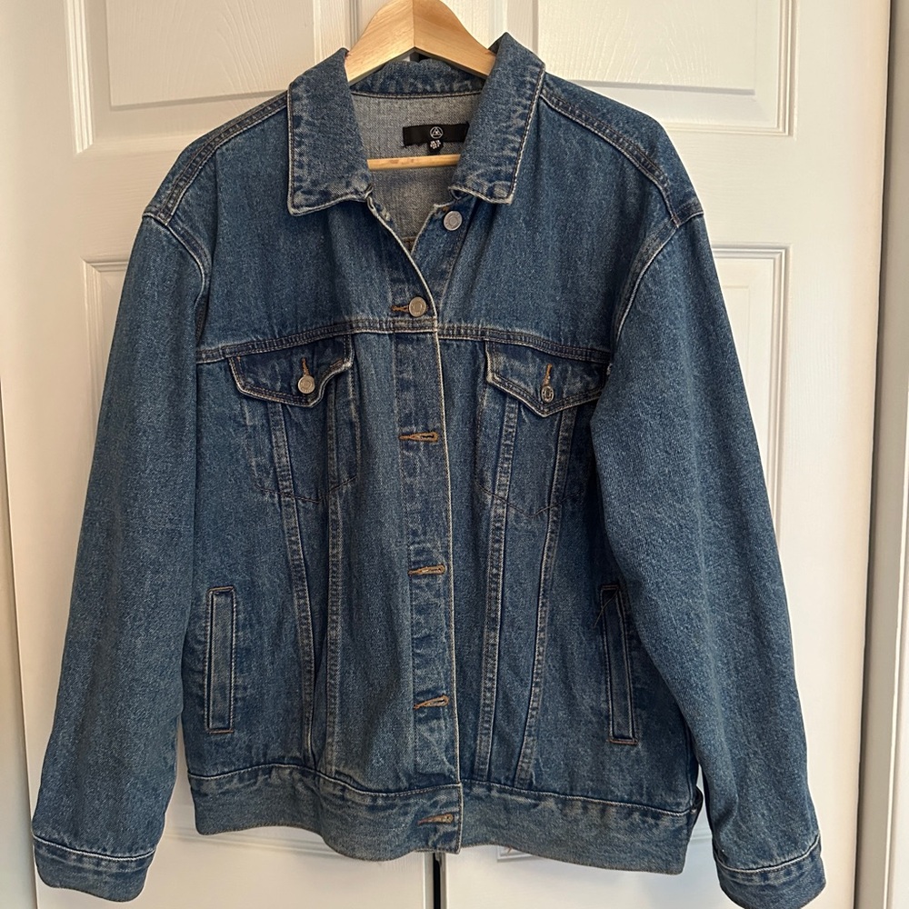 Missguided Oversized Denim Jean Jacket